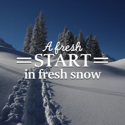A Fresh Start In Fresh Snow