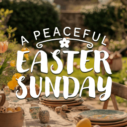 A Peaceful Easter Sunday