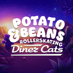 Potato & Beans - The Rollerskating Diner Cats