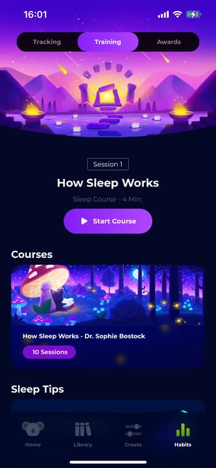 Sleep course 1