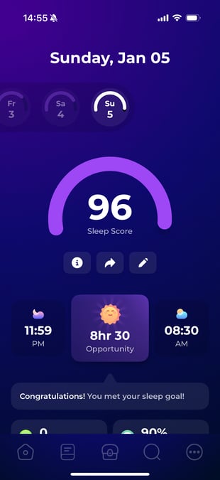 Sleep tracking 1